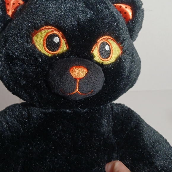 Build-A-Bear Workshop MIDNIGHT SPARKLE CAT Halloween Plush Stuffed Animal - Picture 2 of 7